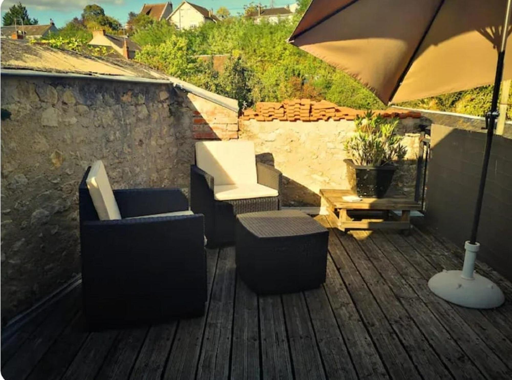 Chambres Avec Salle De Bains Et Cuisine En Centre Ville Argenton Sur Creuse Dış mekan fotoğraf