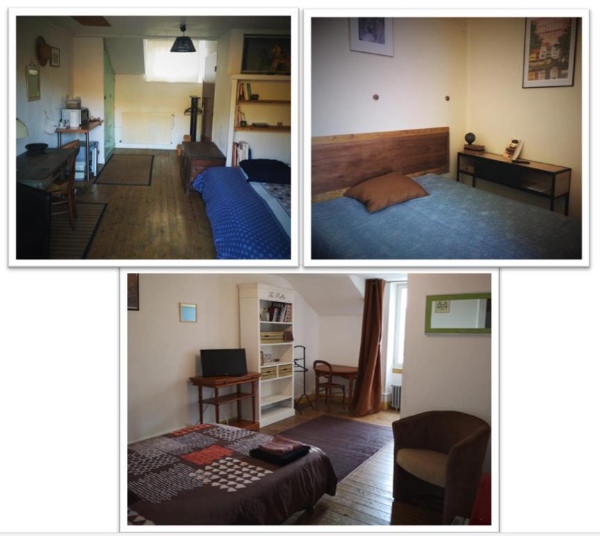 Chambres Avec Salle De Bains Et Cuisine En Centre Ville Argenton Sur Creuse Dış mekan fotoğraf